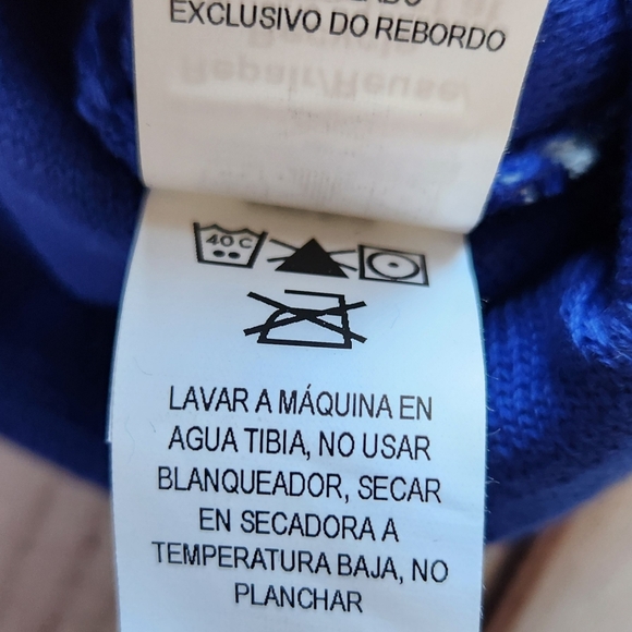 NWT Patagonia "Lightweight Powder Town Beanie" OG Rugby Stripe Blue Grey Pom Hat - Picture 8 of 10